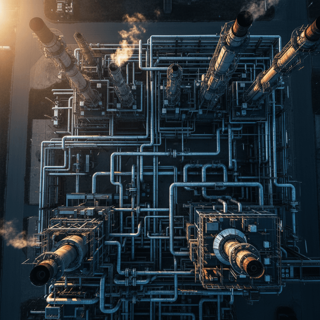 Energy infrastructure processing facility